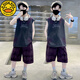 G.Duckkids Boy Vest Set Summer 2025 Новый средний и большой детский костюм Летний красивый мальчик летний рукавиц