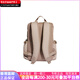 Adidas clover feste Farbe große Kapazität Reißverschluss Schultasche Rucksack Rucksack reguläre Paare Pink Brown