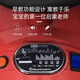 Shantoulin Village Children's Train can take electric car four-wheel remote control car boy and girl double baby adult toy baby stroller remote control 12V dual-wheel drive red locomotive + 2 cars dual-drive