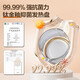 Rongshida Health Pot Verre Full Verre Multi-fonction Full Automatic Cuideur à thé STANG POT INTÉRÉSIRMÉE Deux-en-un Small Full Automatic Constante Temperature Pot Electric Hot Kettle 1,5 L Glaze en titane / ragoût gratuit Casse / YSH1585D