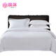 Meimu Vollpaare Baumwoll-Vier-teilige Set Einfache Feste Farbbettblatt Quilt Abdeckung Volles Baumwoll Tribut Satin 1,8 Meter Bett Mm1098