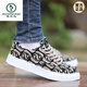 Holzspecker Herrenschuhe 2025 Leinwandschuhe Sommer neue atmungsaktive Herren-Freiheitsschuhe Vielseitige Sportschuhe Schuhe F-6636 Gold Canvas Schuhe 42