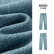 SEMER JEANS Pantalon à jambes droites de style rétro pour femmes pantalons personnalisés de pantalon d'épissage mince 103524124013a