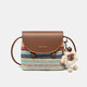 
Love Sea Bag Women's Bag Mobile Phone Bag One-Shoulder Crossbody Bag Knit Light Luxury Brand Birthday Gift High-end Sense to Give My Girlfriend and Wife