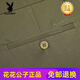 花花公子（PLAYBOY）男裤休闲裤弹力中年商务夏薄款宽松高腰中老年爸爸裤子时尚潮流 薄 款6629-32卡其 31