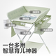 
KUB diaper table baby care table foldable newborn baby diaper table touch table bathing crib [-high] Koala + side hanging bag + small water basin + other_assembly_stent structure