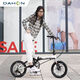 Dahon Dahang Dahon Folding Bicycle 16-дюймовый алюминиевый сплав с 9-скоростным дисковым тормозным тормозным тормозным тормозном велосипедом K3Plus
