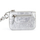 PeaceBird [mismo modelo en el centro comercial] 2025 Autumn New Silver P Pu Small Square Bag A1YZF3113 Plata F
