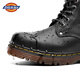 Dickies Martin Boots Мужские ботинки осень и зимние британские кожаные ботинки Пара ботинки мужчин и женские модные рабочие ботинки Универсальные мужские туфли черные (мужской стиль) 39 [размер больше, подходит для спортивной обуви 40]