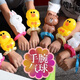Light Dora cartoon wrist balloons for children's day setting up a stall with hands holding birthday atmosphere decoration inflatable toys 20 packs