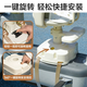 
FGHGF electric car child seat front battery car baby safety seat pedal motorcycle child baby toddler seat beige fully encircled [safety cushion + one-click rotation] 8 months-3 years old