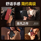 观悦【全包超薄牛皮款】适用华为x6手机壳华为Mate X6典藏版保护套折叠屏支架翻盖智能视窗真皮防摔壳 【曜石黑】磁吸面盖丨镜头全包保护 头层真牛皮丨360°全包保护丨智能高清视窗