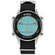 
SYNOKE Men's Sports Trendy Electronic Watch Canvas Nylon with Waterproof Outdoor Sports Climbing 9853 Black