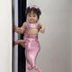 Ayub Mermaid Clothes Baby Creative Tail Children Funny Photo Siamese Funny Cute Full Moon Photo Shooting Props Pink Mermaid Clothes 175 L (18-23Jin Jin is equal to 0.5kg)