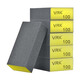 VRK sponge sanding block 100 grit sandpaper for polishing and rust removal metal plastic model sanding blocks 10 pieces