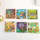 Mignon mini plante vs zombie magnétique autocollant silencieux livres toys pour enfants cadeau petit livre d'autocollant magnétique livre silencieux magnétique - Mystery Egypt 1 10 * 10cm [3 scènes + 2 matériaux]