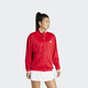 adidas中国网球国家队同款运动立领夹克外套男女阿迪达斯IZ4917   浅猩红   2XL