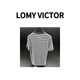 P.YH.ZHLOMY Victor Estación Europea Top Summer Summer Nueva camiseta NZN1396 Stripe 2XL [150-170]