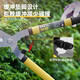 Deli hedge shears, pruning shears, garden hedge shears, retractable branch gardening lawn wave incision pruning DL2806