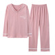 Pang Donglai Frühlings- und Herbst-Pyjamas für Frauen, die reine Baumwoll-koreanische Version an der Außenseite Langarmanzug tragen können, süße studentin große Sommer-Herbst- und Winter-Heimkleidung Leuchtung gelber GXT9922 Bildfarbe M. Code (Empfohlen 75-95jin [Jin gleich 0,5 kg]))