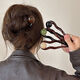 Kopfschmuck Retro Fleischbällchen High-End einfach 2025 Haarnadelhaarnadelhaarpin Französische Haarzubehör Temperament New Style Hair Clip Kopfschmuck Perlen U-förmige Haarnadel-Weiß-Perlen
