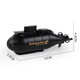 Remote control boat can be launched into the water with camera submarine toy simulation mini remote control submarine four or six channels toy boat submarine blue factory standard