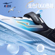 Hongxing Erke Children's Shoes 'Shoes' Shoes 'Shoes' Shoes 'Shoes' Adolescentes de mediana edad y grandes zapatos casuales para niños zapatos deportivos para niños | Mingou Erke blanco/piscina azul/negro-pequeño tamaño 35