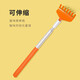 Cat Massage Rake Interactive Itch Scratching Cat Long Retractable Comb Comb Brush Ragdoll Cat Toy Scratching Rake Orange