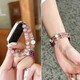 
Original is spring grape bobo bracelet strap Huawei bracelet 1098Fit4pro321 Women's summer new model Small size grape bobo bracelet suitable for hand circumference 1 Huawei bracelet 10/9NFC silver connection
