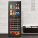 Vinocave266BD ice bar home refrigerator beverage tea preservation red wine cabinet constant temperature wine cabinet multi-functional model
