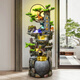 Pangdonglai quality large-scale floor rockery flowing water fountain ornaments living room cash feng shui wheel humidifier Gaoshanyun 9926 small 106CM