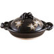 cocostyle original Wangu Shao hand-painted stewed meat Jing Maple Leaf Casserole Wide body earth pot hot pot earth pot number 8 m3892 0ml