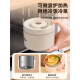 
Stainless steel insulation lunch box for primary school students can be microwave-heated portable rice bucket for work take-out lunch box for microwave-heated three-layer blue + insulation 1390ml