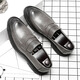 
Ruan Dai (RUANDAI) Doudou shoes men's trendy British style lazy loafers business formal wear breathable casual leather shoes 9715-D black 38