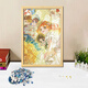 Identity Fifth Memories Little Girl Puzzle 1000 Pieces Wooden Framed Adult Version Handmade Diy Assembly Decorative Painting 28x23 cm (Disassembled with black photo frame) 120 Pieces A10975-Little Girl