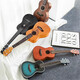 
He Jiagong Ukulele Beginner Beginners and Beginners for Girls' Introductory Veneer 23-inch Small Guitar Children's Trademark Edge + Accessories + Tuner + Cotton Bag 23-inch