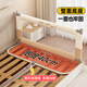 Beeio bed fence baby bed guardrail baby bedside anti-fall bed bezel bed fence safety guardrail no punching spliced rainbow cloud 1.8m U-shaped base no punching single-sided installation