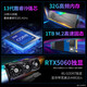 Пять цветных рыб 13-го поколения Core i9-13900HX RTX5060 8G Дискретный дисплей 32G+1 ТБ настольный компьютер на рабочем компьютере настольный хост Коммерческий офис Коммерческий офис Полный