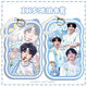 
Morningside top login youth group around homemade star handsome boy support shovel Su Xinhao wave card set student meal card set Wave Su Xinhao N12352 wave card set + black spring keychain