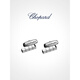 萧邦（Chopard）精钢几何方体银色简约时尚袖扣男生父亲节礼物 银色袖扣