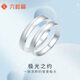 Liuguifu Jewelry platinum ring for men and women PT950 couple model platinum ring birthday gift men's ring 5.25g