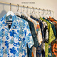 
Playboy (PLAYBOY) men's shirt summer new avocado green full print short-sleeved shirt men and women Hawaiian style casual couple shirt dark green X693 M