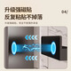 Lemuwei gas water heater shielding cover under the natural gas pipeline to hide the ugly artifact wall-mounted furnace decoration punch-free storage rack width 38 height 40 depth 15 arc gun gray no hole + storage package