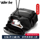 Walker Shop light luxury men's bag backpack men's casual backpack large capacity travel bag business trip computer bag college school bag black