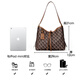 LMK French LMK brand counter women's bag large capacity tote bag women's commuting crossbody bag feeling shoulder bag brown