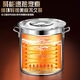 Binjia 316 stainless steel bucket round bucket with lid soup bucket commercial brine bucket boiling water bucket stew pot thickened rice bucket large capacity soup pot extra thick antibacterial grade 316 steel stamp diameter 45 height 45