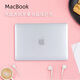MacBookair Caso de protección de 13 pulgadas Mac Caja transparente Adecuado para Apple Cubra de protección de la computadora portátil Transparente 13.3air (A1369/A1466)