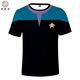 Miao Youke (Miao Youke) Star Trek Sci-Fi T-shirt Small Rocket Prints en couches avec des mâles et des femmes universelles de rue et de style automne Version coréenne Summer JPX1504 XS (70-80) Jin [Jin est égal à 0,5 kg]