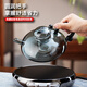 Full-degree heat-resistant glass teapot, electric ceramic stove, teapot, kettle, Pu'er white tea, household stove for teamaking, Huicai Mousepot, single pot 500ml