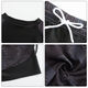 Adolescentes SwimsUits de 12 a 15 años Los estudiantes de secundaria de 12 a 15 años dividen nuevos trajes de baño para niños para prevenir la vergüenza nadando 9712-negro y gradiente verde [set de 5 piezas 888] 170 (peso 90-110Jin [Jin equivale a 0.5 kg]) tamaño universal